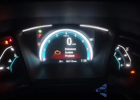 2017 Honda Civic Ex-T from USA, damaged, VIN 19XFC1F38HE031556